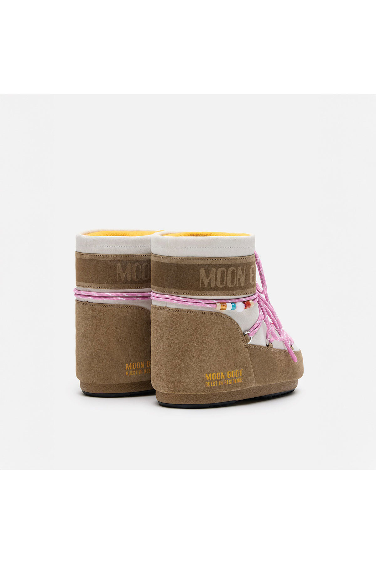 MOON BOOT Kadın / Kız Bot (Kar) 80D1409730 MB X GIR ICON LOW SUEDE BEADS görsel 2