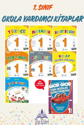 Üçgen Yayıncılık 1. Sınıf Beceri Temelli İlkokul Seti (2.Dönem) 2025-2026 (Tü...