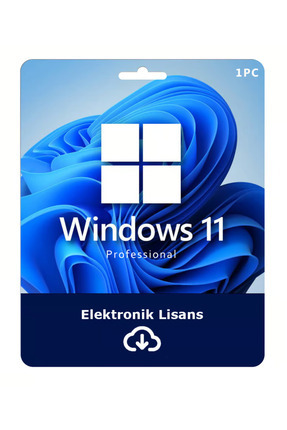 Microsoft Windows 11 Pro Dijital Lisans