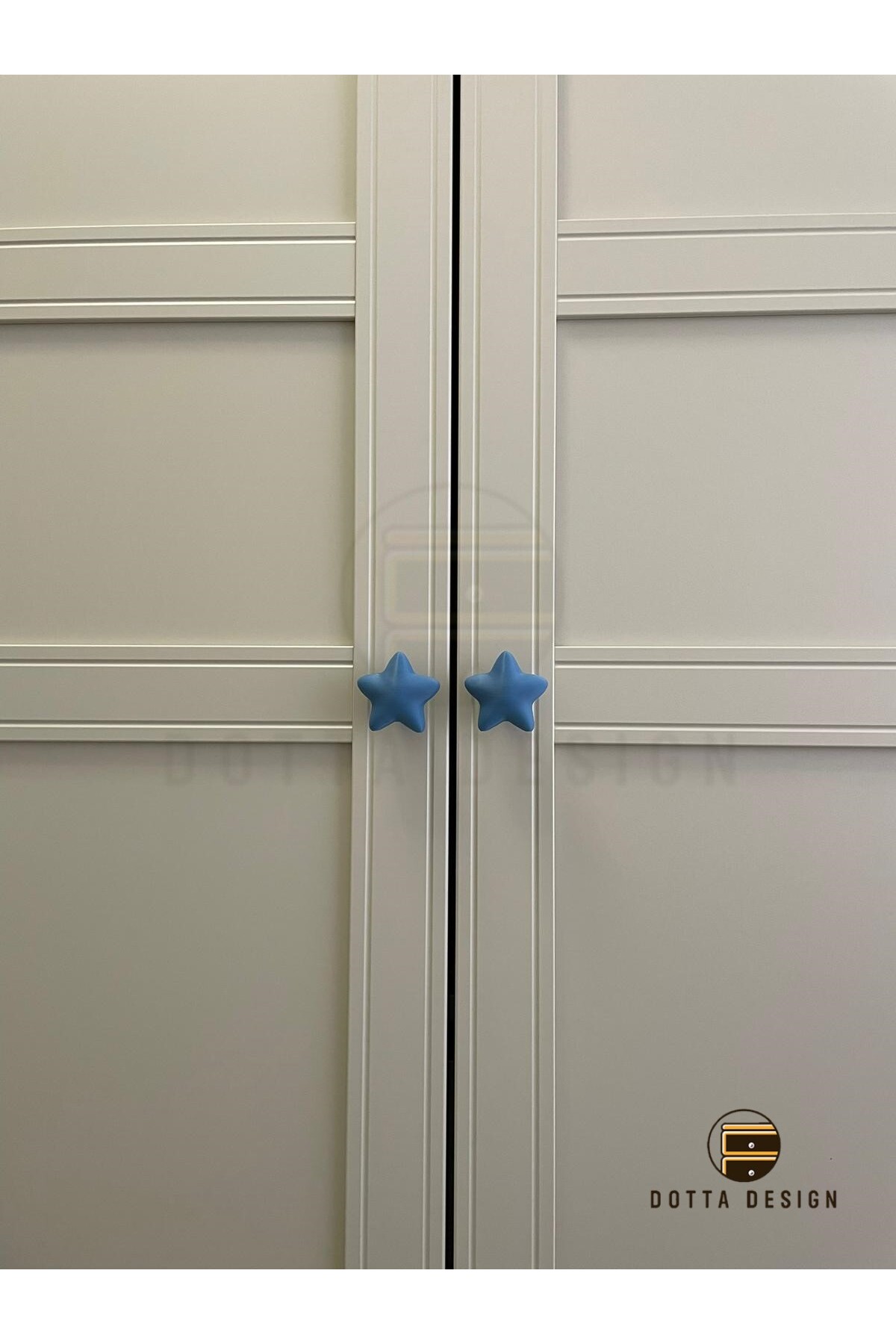 Dotta Design Çocuk Odası Kulpları - Mavi Yıldız Kulp(Tekli) fotoğrafı 3 (önizleme)