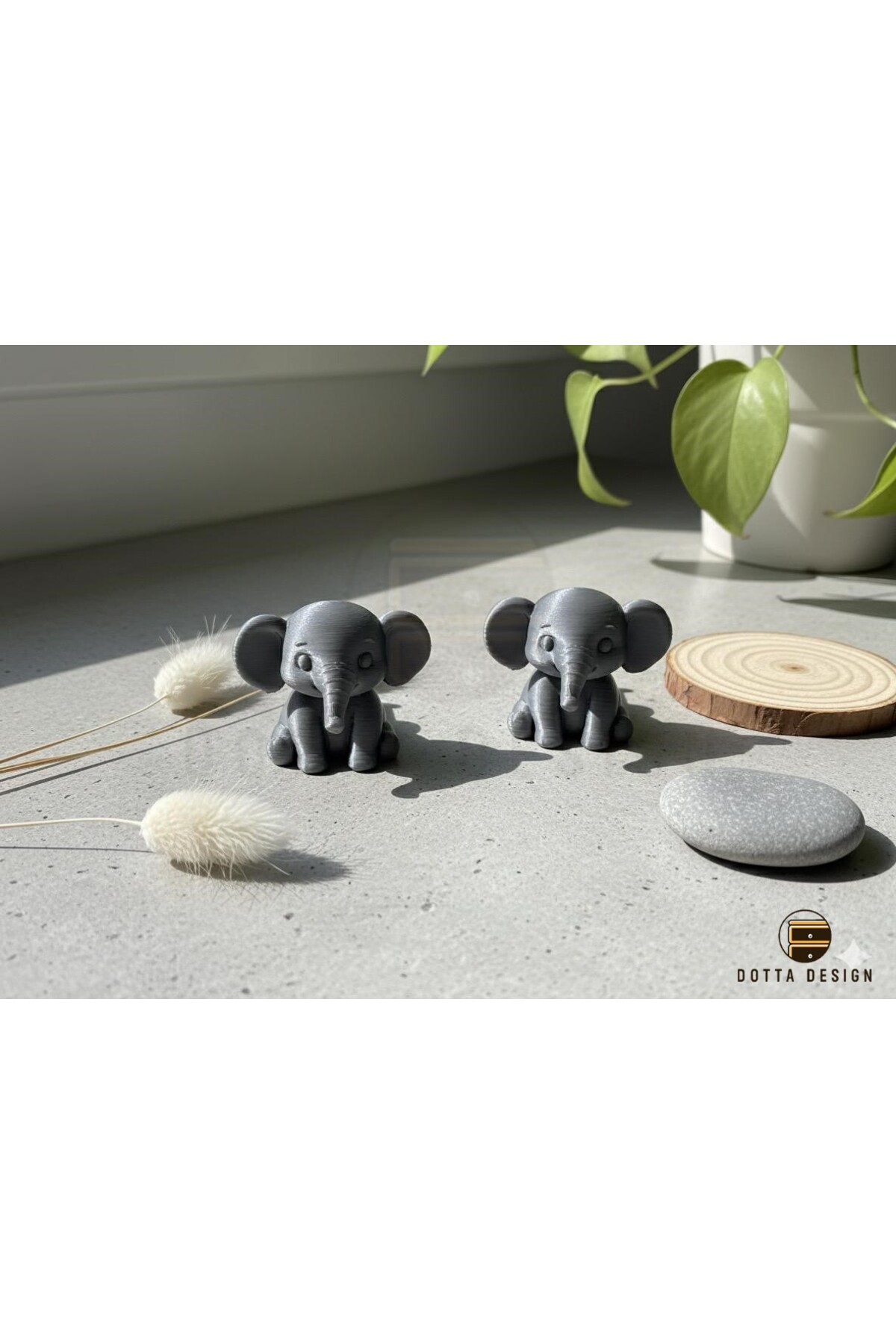 Dotta Design Çocuk Odası Kulpları - Fil Kulp fotoğrafı 3 (önizleme)