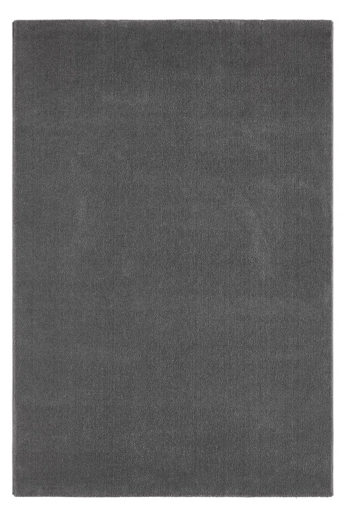 Seyran Carpet Bali 4500 Anthracite Soft Textured Carpet Living Room Kitchen Corridor Runner Woven Machine Carpet