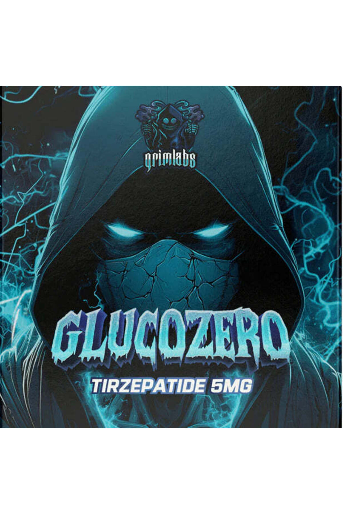 grimlabs GLUCOZERO - TIRZEPATIDE 5mg & BACTERIOSTATIC WATER