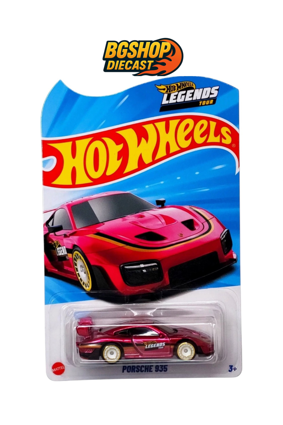 ポシェ不動 HOT WHEELS Porsche 935 Pink Legends Tour Collectors Edition