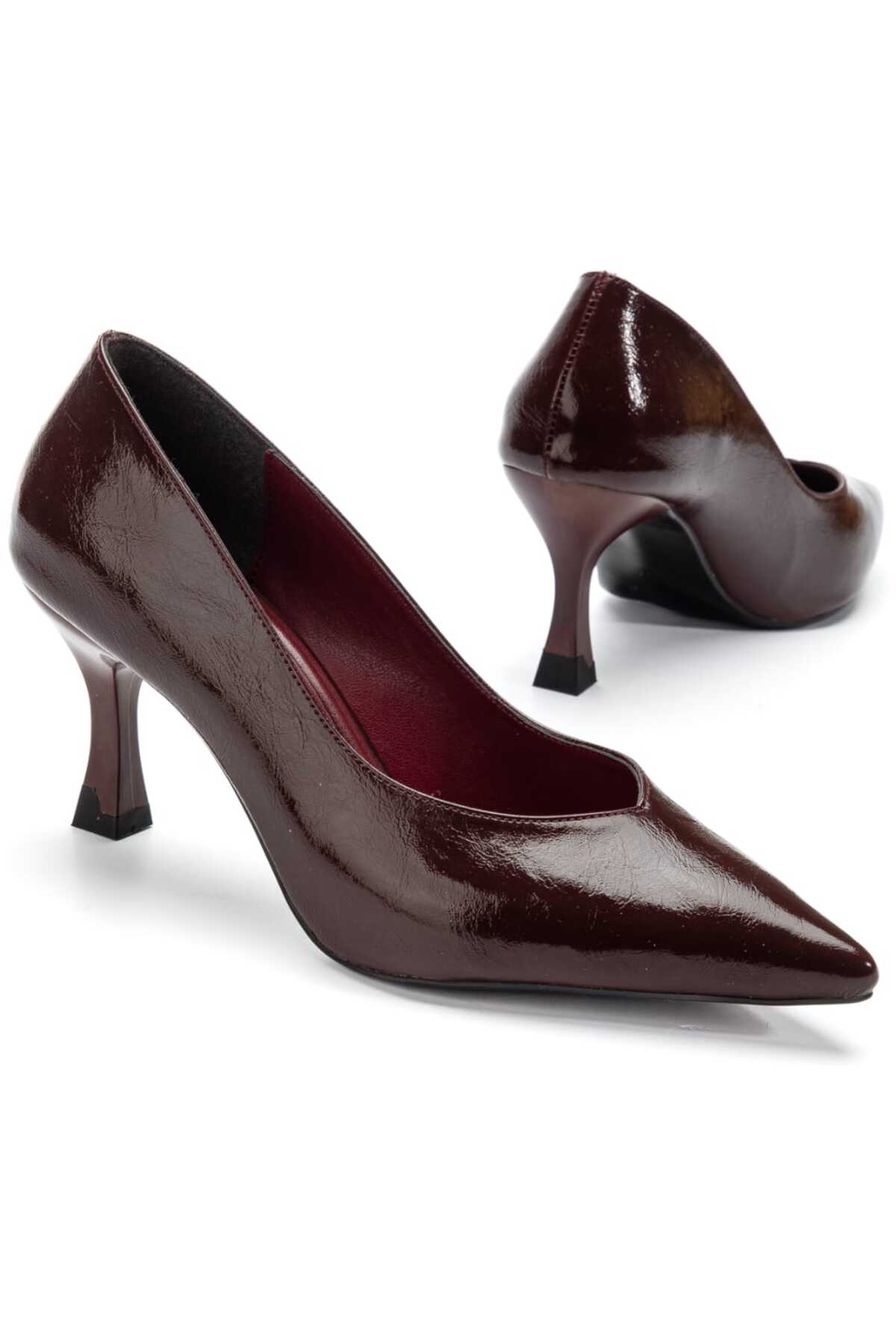 Berlin Women's Claret Red High Heels Stiletto