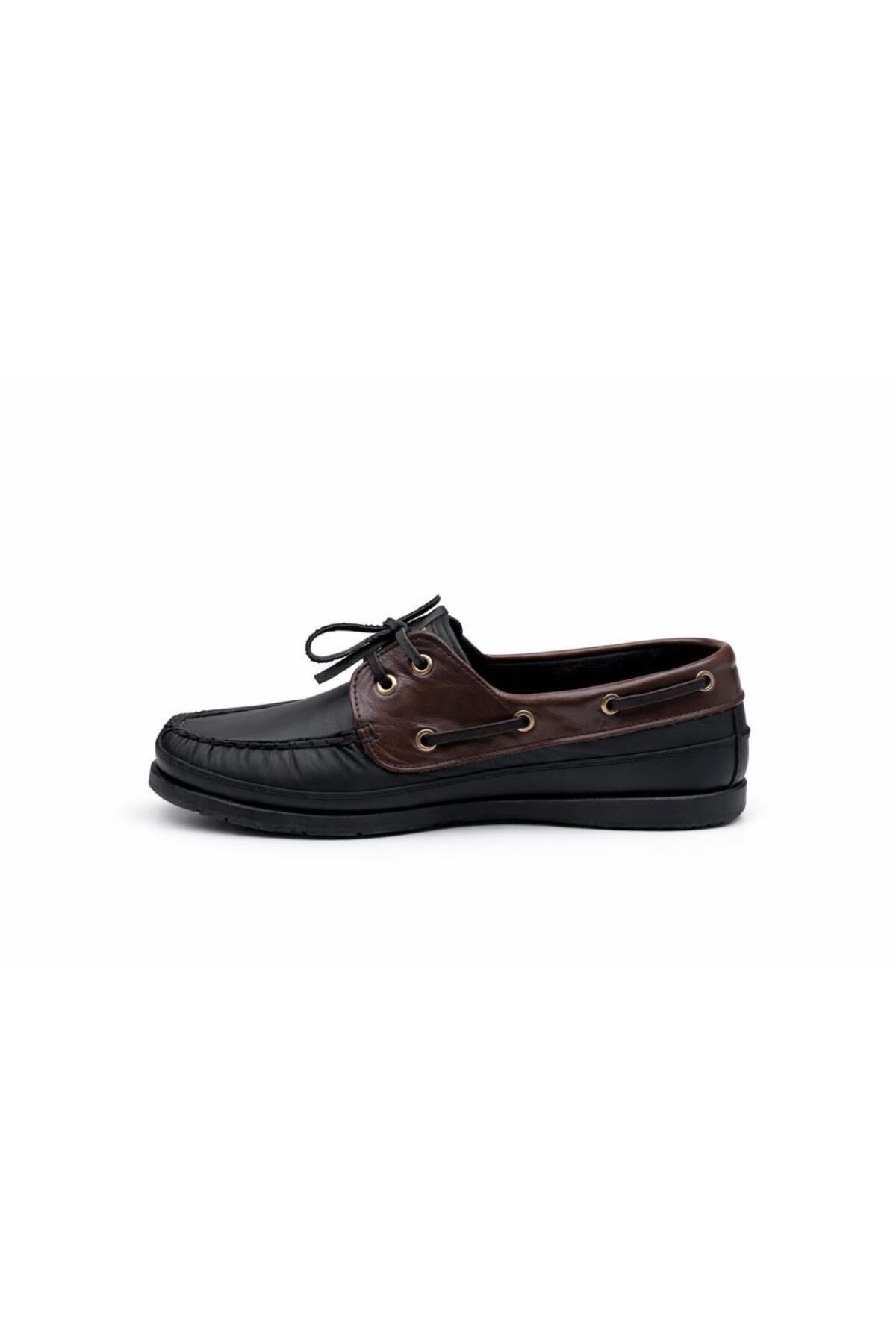 COŞKUN AYAKKABI Unisex Hakiki Deri Günlük Loafer Navigator Ayakkabı görsel 3