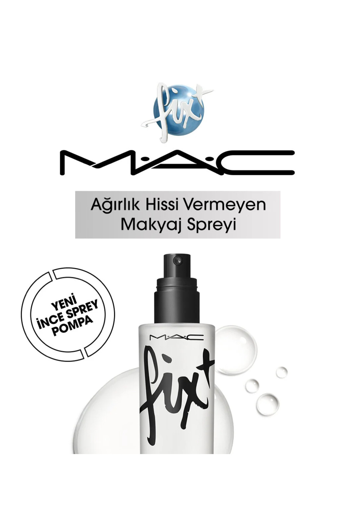 Fıx Original Çok Yönlü Makyaj Spreyi Cildi Hazırlar & Sabitler 30 ml — سفید FixOriginal30