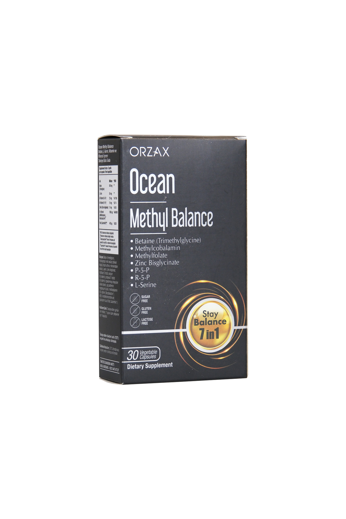 Orzax Ocean Methyl Balance 30 Vcaps Bıtkısel Kapsul - Fiyatı