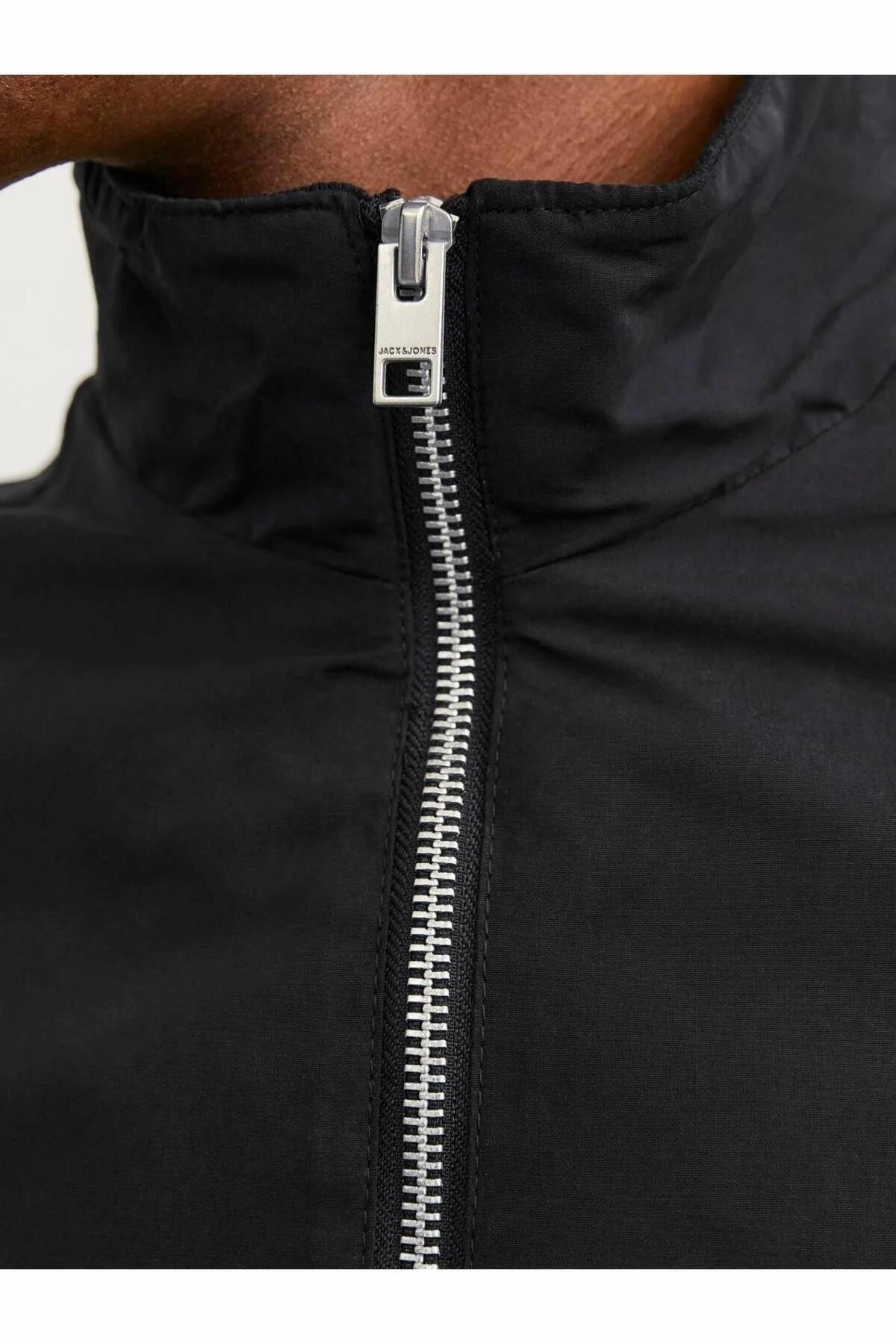 Jack & Jones Essentials Suya Dayanıklı Regular Fit Bomber Ceket Erkek Ceket 12204277 görsel 7