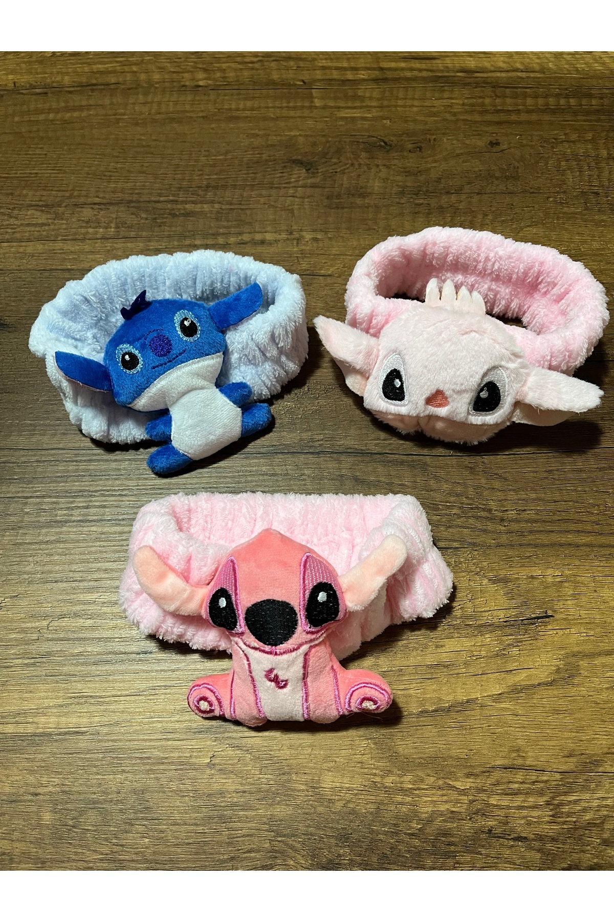 gülümse gel 1 Adet Kız Çocuk Stich Peluş Saç Bandı Toka Stiç Saç Bantı Stik fotoğrafı 4 (önizleme)