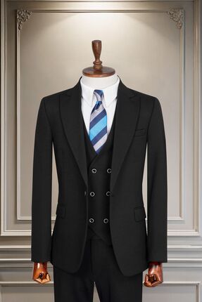 Ars Magic Box ERKEK SLİM FİT MONO YAKA İTALYAN KESİM TAKIM ELBİSE