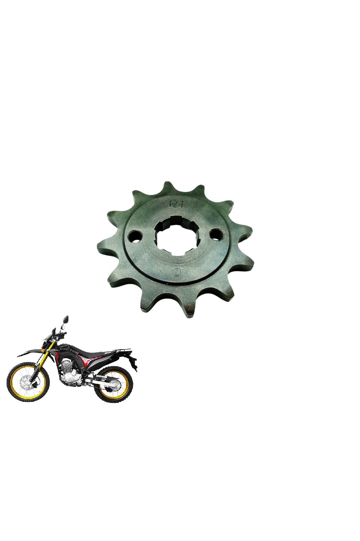 KOÇAK MOTOR Yuki Victor 250 Cross -AKalite- 520-12T Ön Dişli