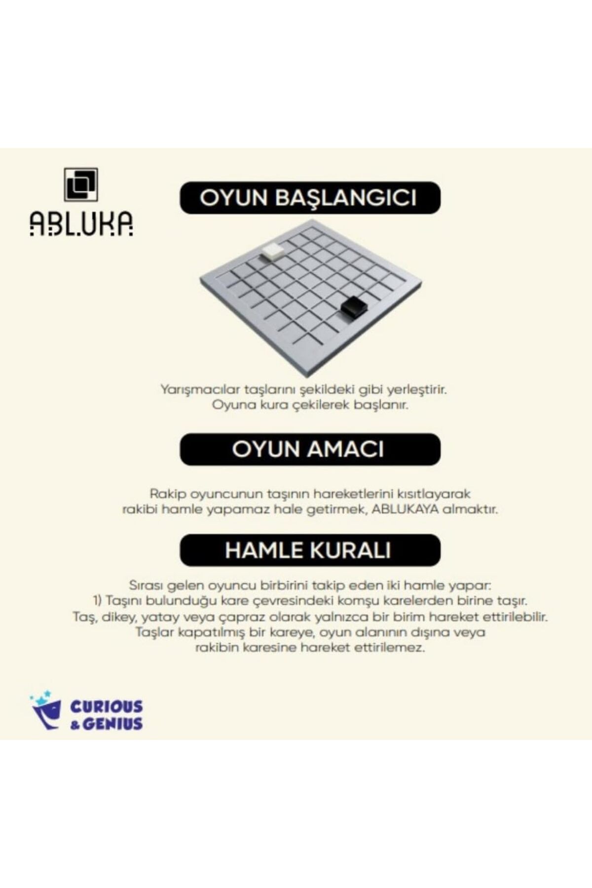 Curious&Genius ABLUKA TAZOF İLKOKUL - ORTAOKUL TURNUVA KUTU OYUNU fotoğrafı 3 (önizleme)