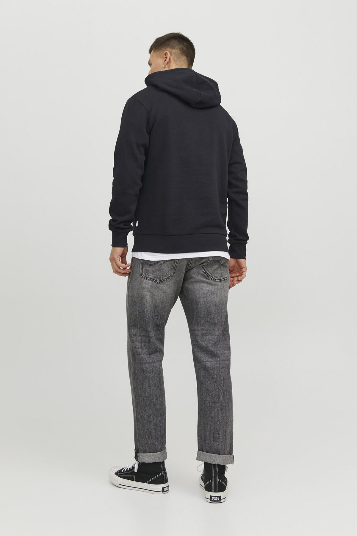 سویشرت مردانه راسته آستین افتاده | جک اند جونز Jack & Jones TYCQQBUM3N169167473709800 - تصویر 2