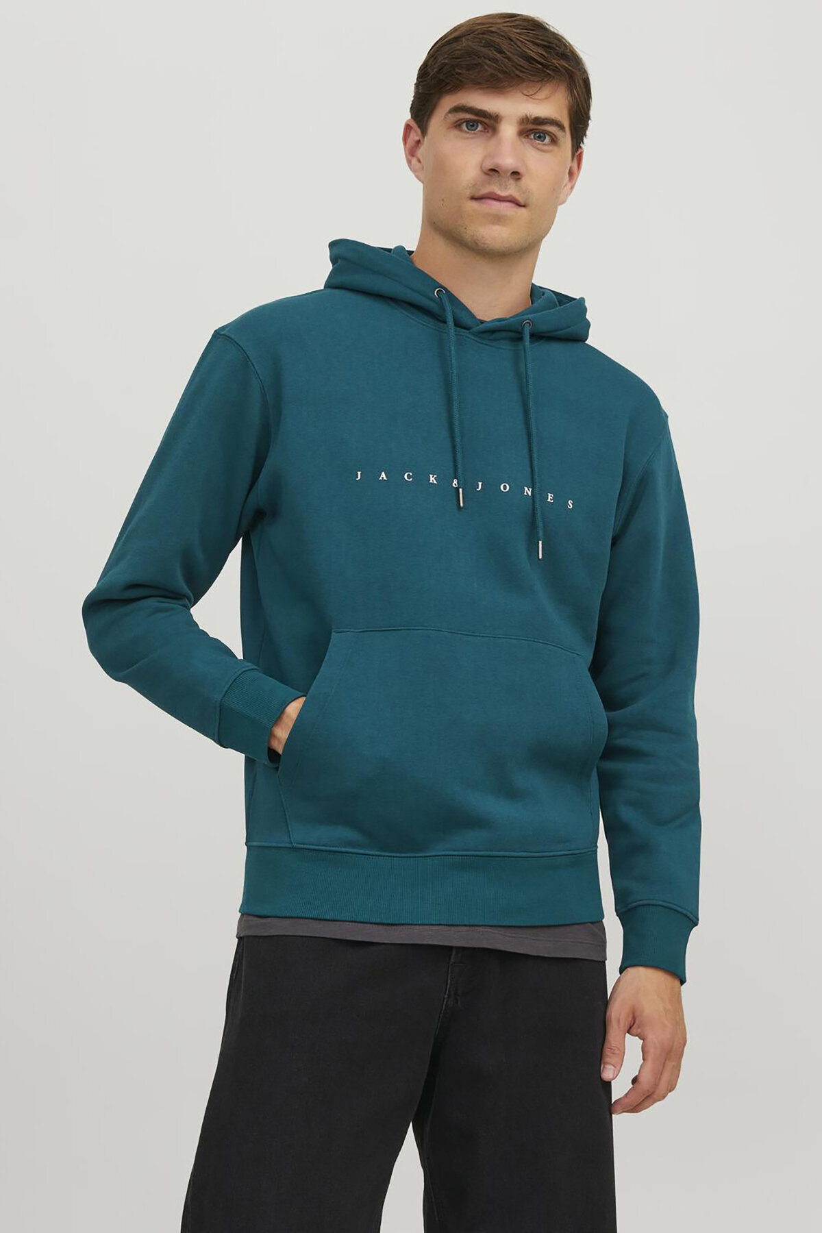 سویشرت مردانه جک اند جونز مدل JJSTAR JJ Sweat Hood NOOS جک اند جونز سویشرت Jack & Jones