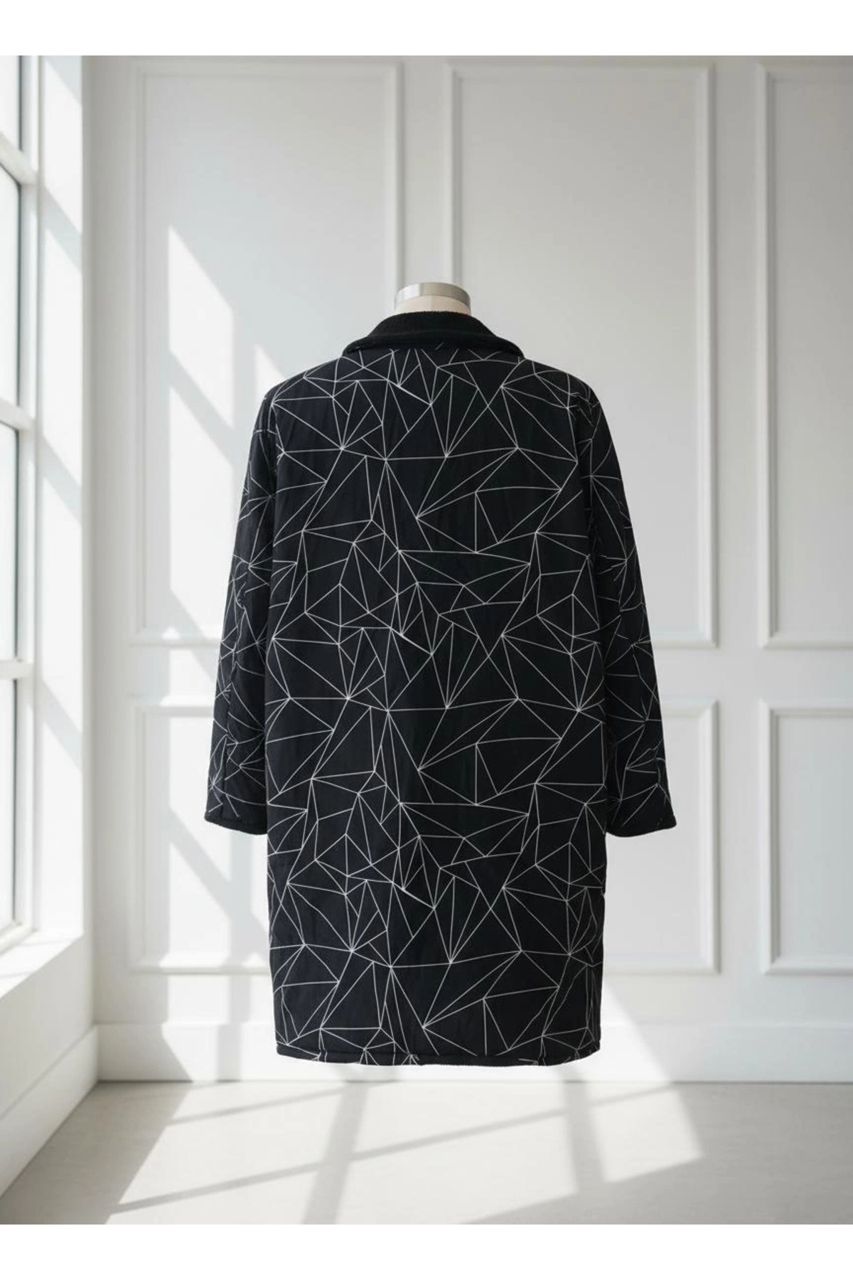 Su Koleksiyon  LINES İÇİ POLARLI HIRKA - Görsel 3