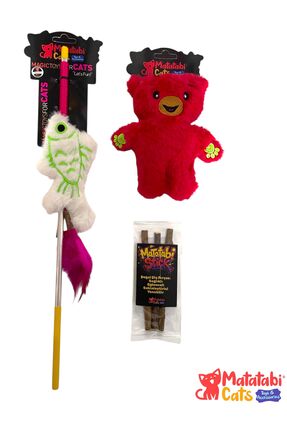 MATATABİ CATS ÖZEL KEDİM PAKETİ (KEDİ OLTASI,KEDİ OYUNCAĞI,MATATABİ ÇUBUK)