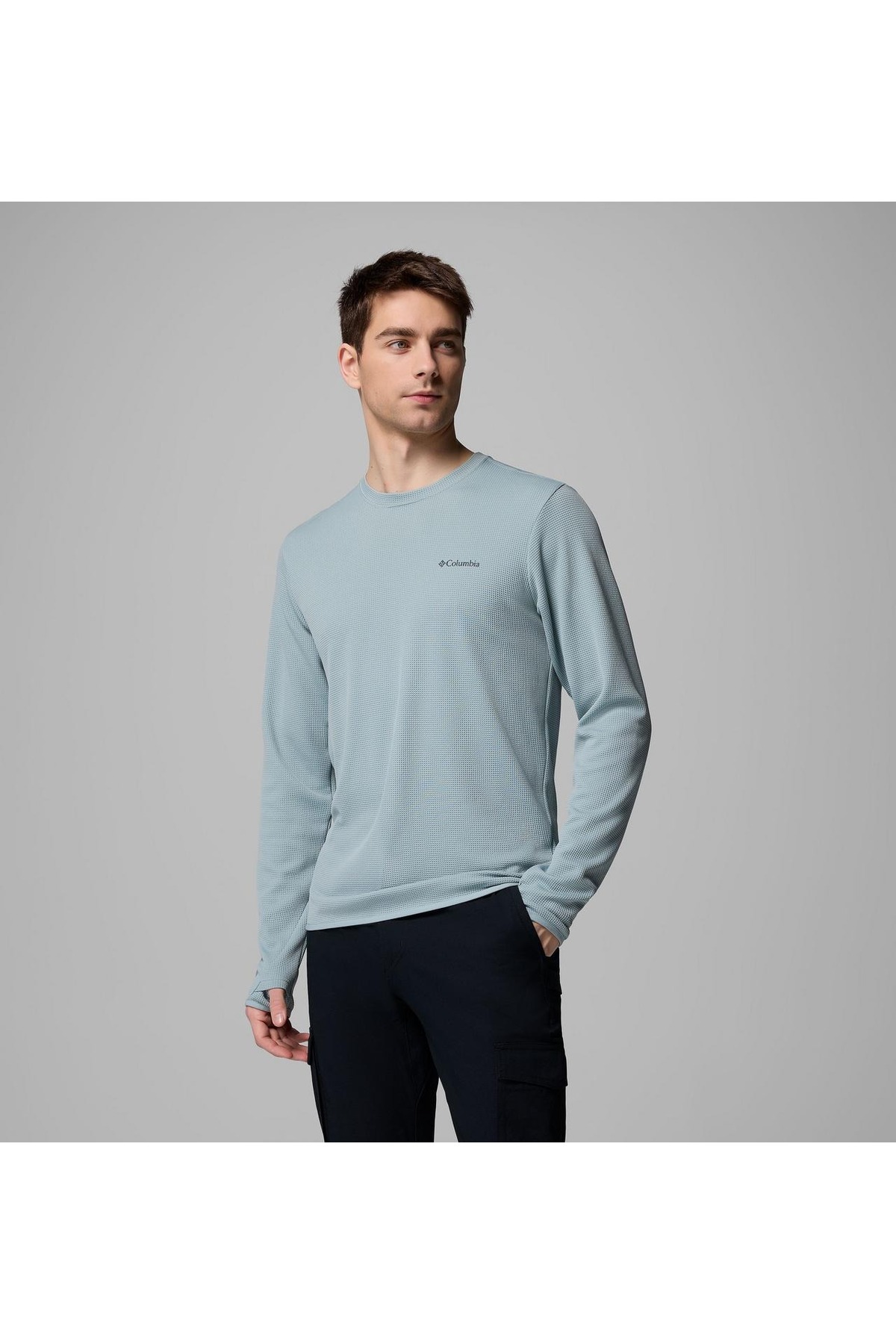 کلمبیا سویشرت مردانه TECH TRAIL UTILITY گرم LS CREW 2136881-461