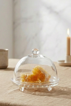 hapeed Niko Model Orta Boy Cam Kek Fanusu ve Sunumluk