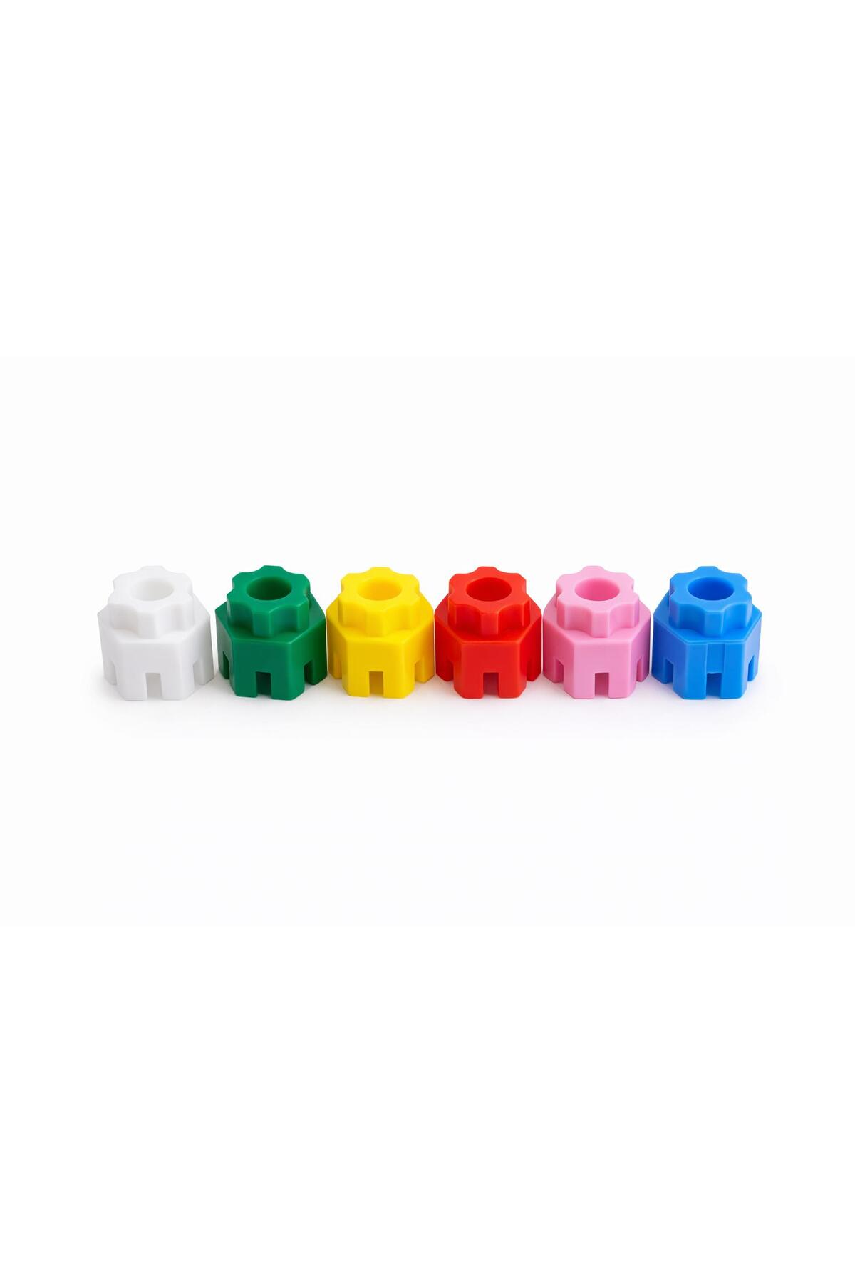 ZİVENTA 250 Parça Altıgen Çarklı Yapı Blok Seti Eğitici Puzzle Bloklar Motor Beceri Oyuncağı Kutulu Manyetik fotoğrafı 7 (önizleme)