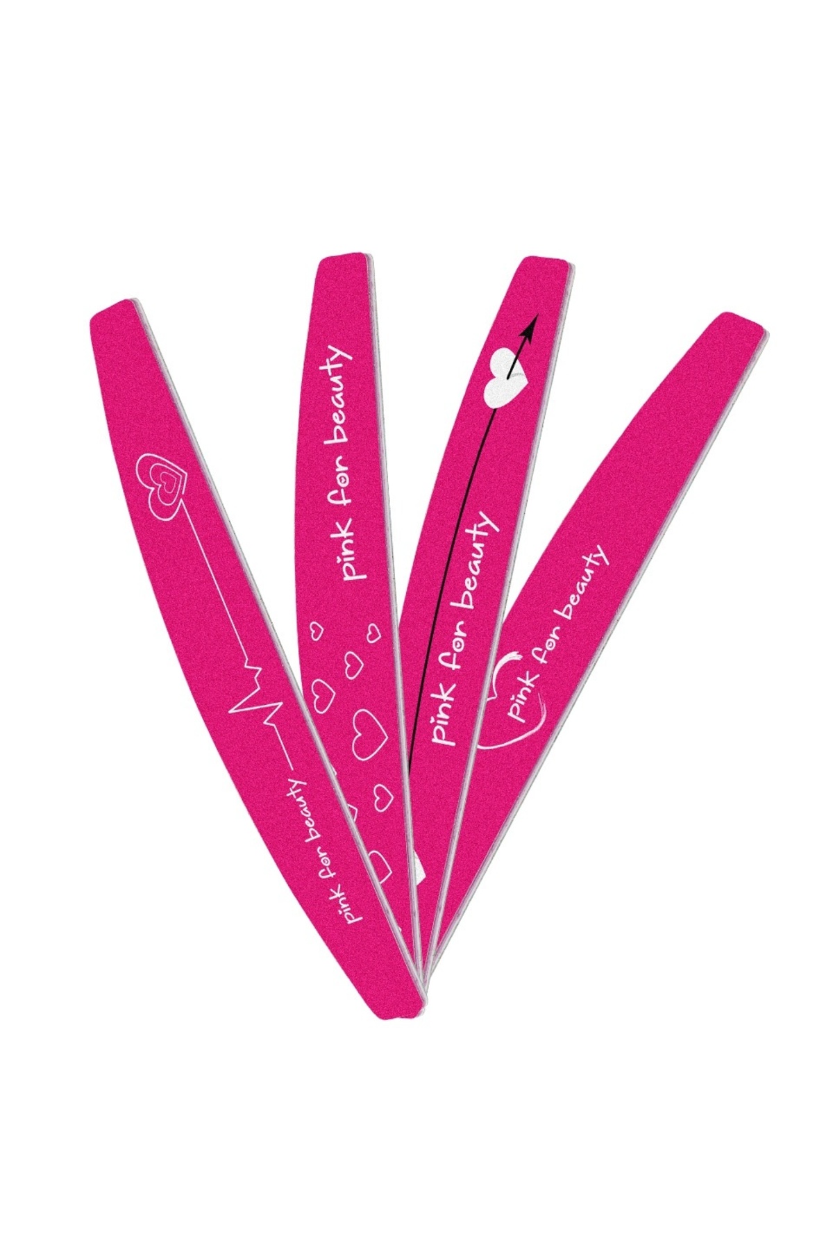 SensoPRO Milano Комплект от 4 пили 100/180 SensoPRO Milano, цвят Pink Crush