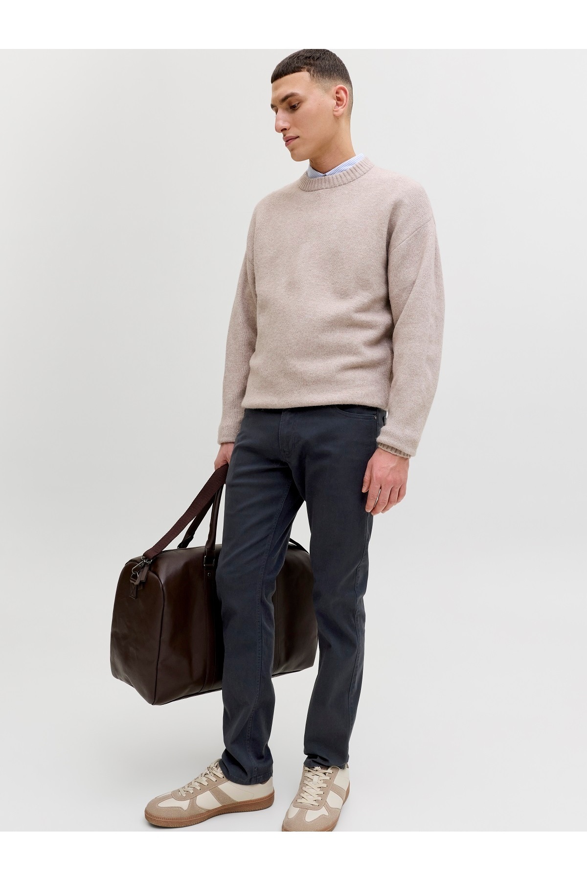 شلوار مردانه راسته فاق نرمال | جک اند جونز Jack & Jones 12288477 - تصویر 6