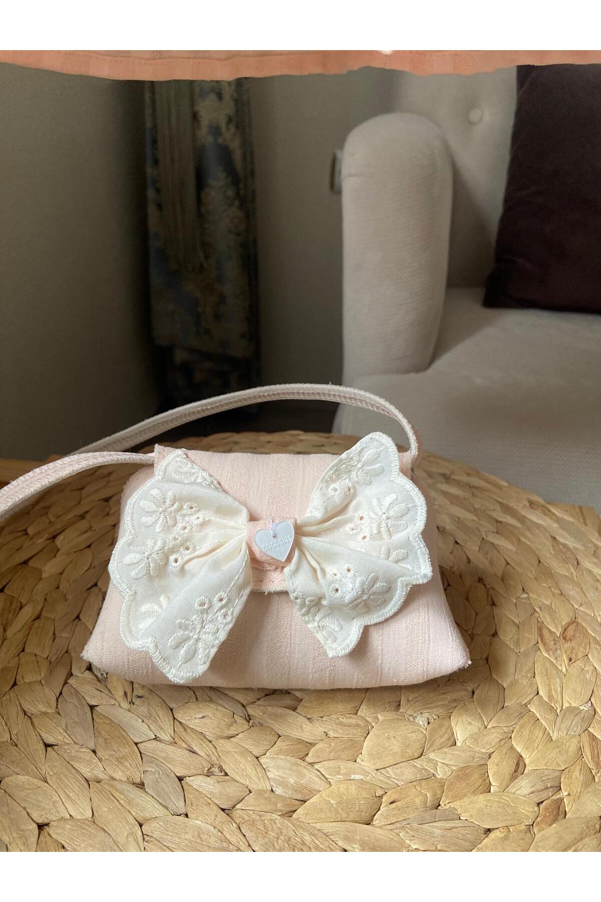 bebekstra  Kız Bebek Bear Çantalı Elbise - Görsel 4