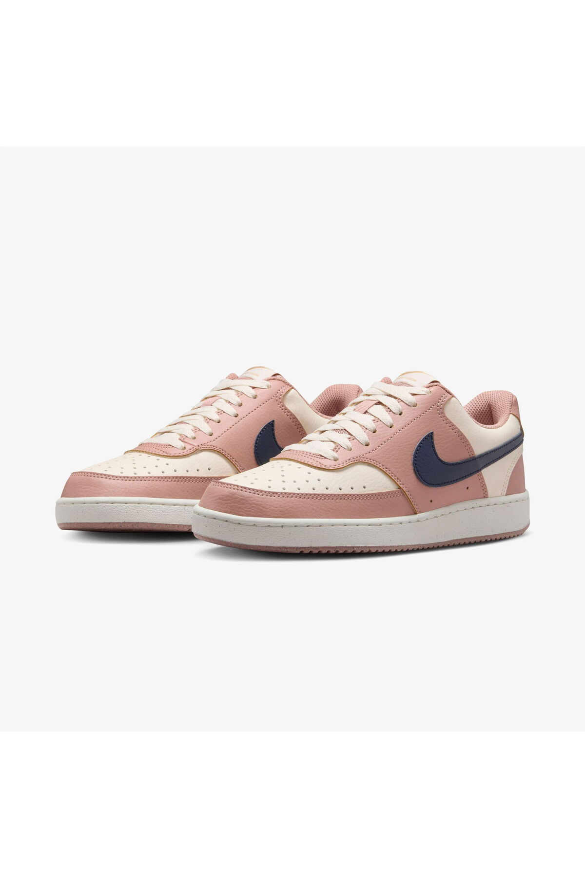 Nike Court Vision Low Next Nature Kadın Pembe Spor Ayakkabı-DH3158