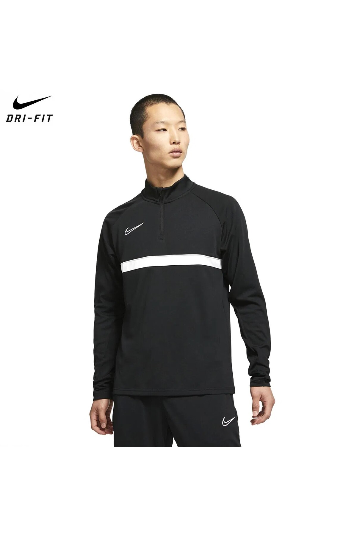 سویشرت آستین بلند مردانه Dri-Fit Acd21 Drill Top CW6110-010 مشکی نایکی سویشرت Nike