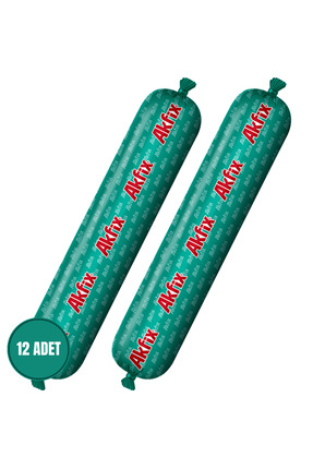 Akfix 647FC ULTRA POLİÜRETAN MASTİK SOSİS YAPIŞTIRICI ÇELİK SİLİKON BEYAZ 12 ...