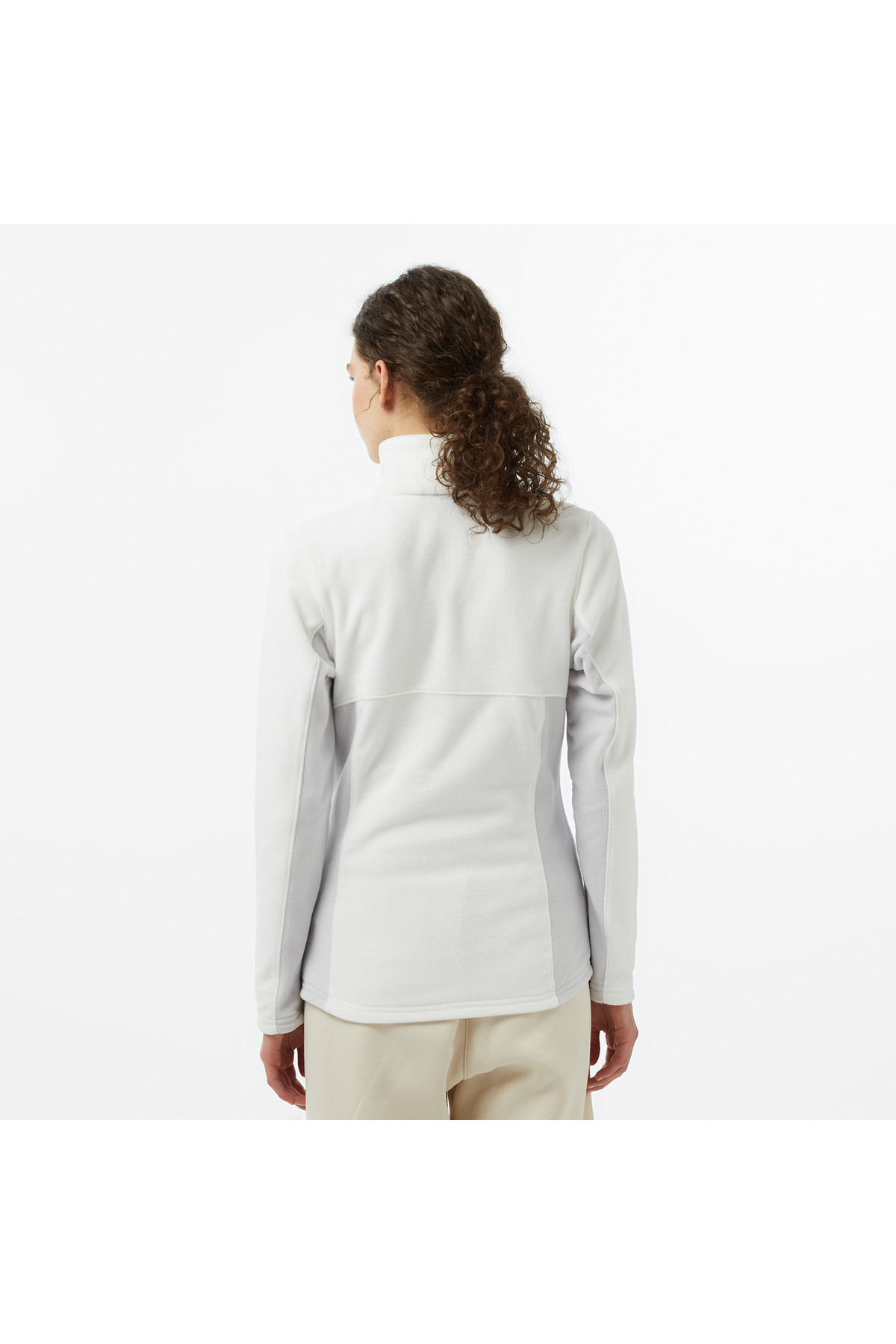 Columbia Basin Trail III Full Zip Kadın Bej Outdoor Polar - Fiyatı