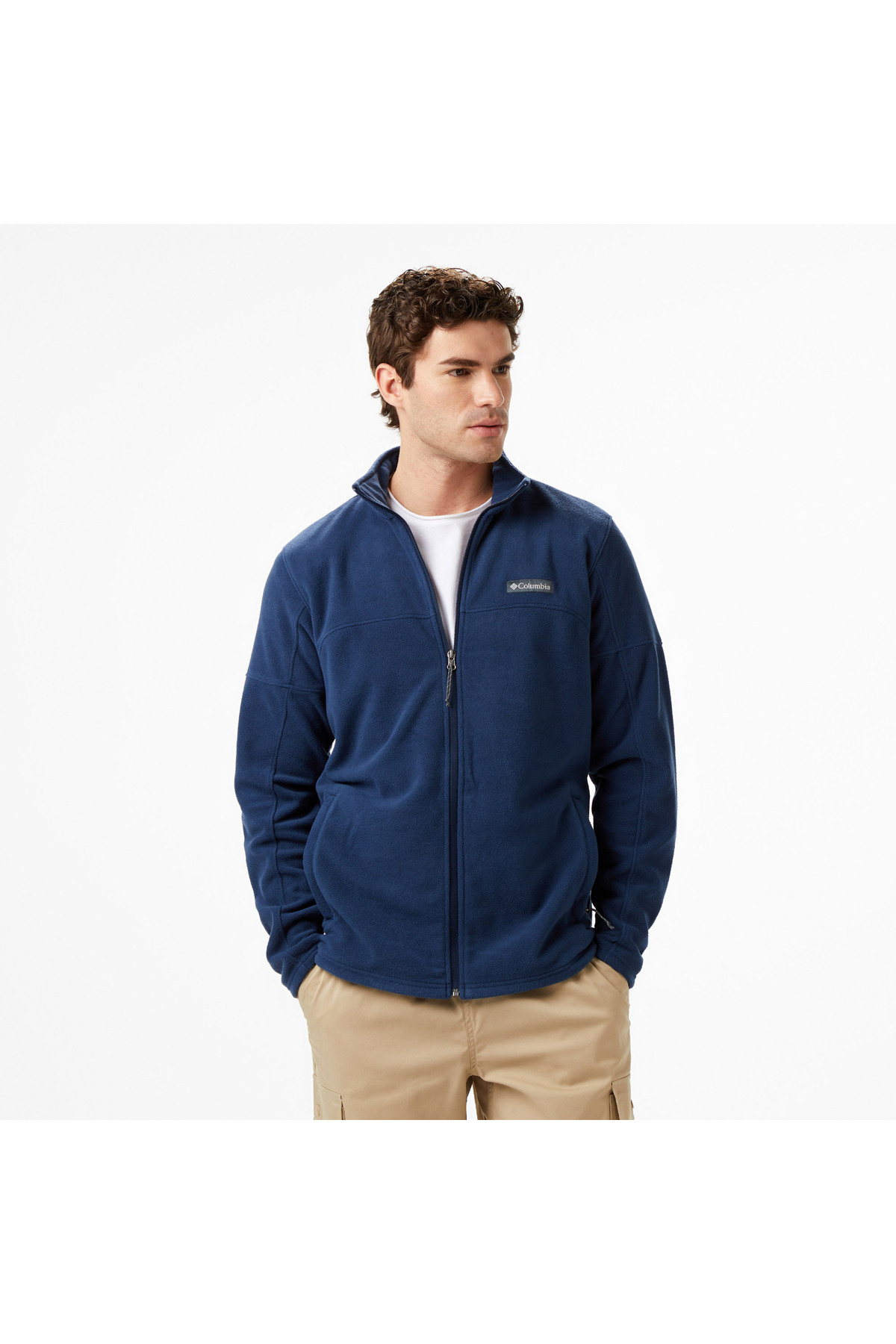 Columbia Basin Trail III Full Zip Erkek Lacivert Outdoor Polar