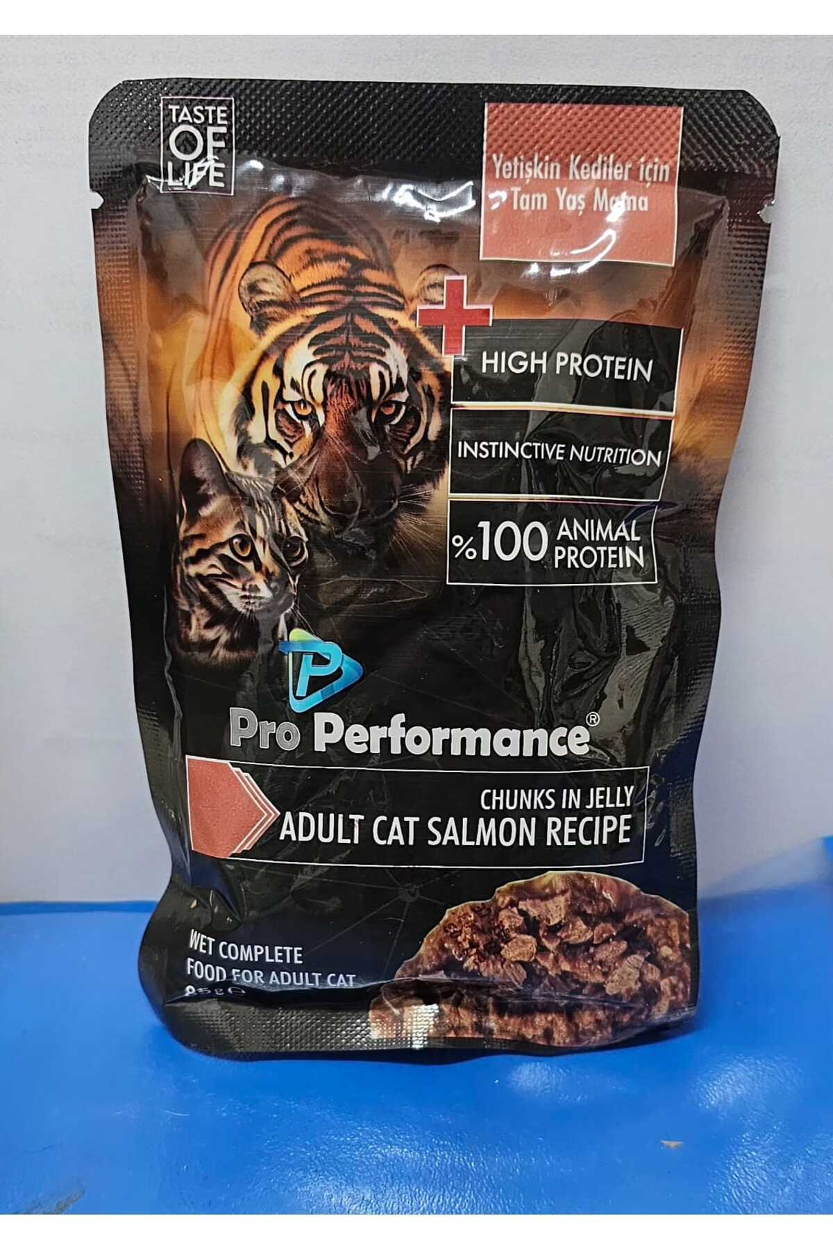 Pro Performance YETİŞKİN KEDİLER İÇİN SOMONLU YAŞ MAMA 85gr - Fiyatı ...