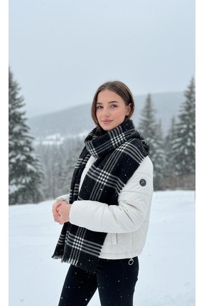 LAGRANZE La Granze Kadın Kışlık Desenli Şal/Atkı