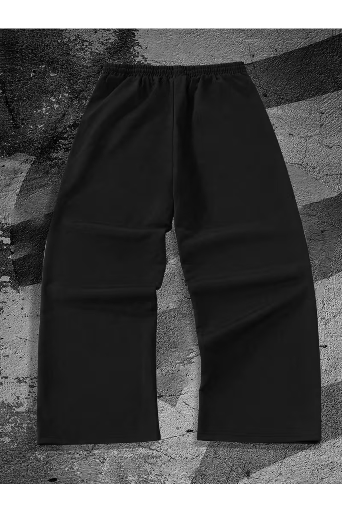 COMANCHERO  Unisex Gotik Baskılı Baggy Kesim Geniş Paça Yazlık Eşofman - Görsel 2