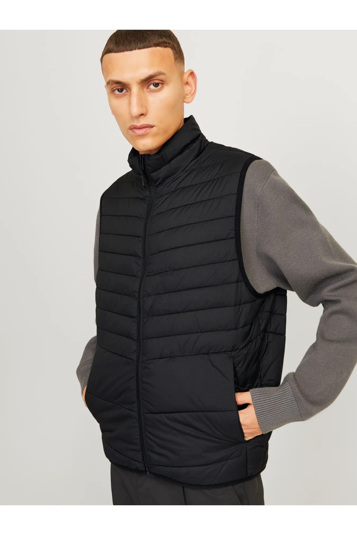 جلیقه مردانه راسته آستین استاندارد | جک اند جونز Jack & Jones 12256987 - تصویر 6