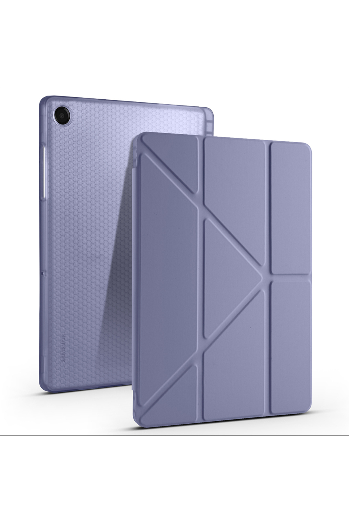 Compatible Case for Samsung Galaxy Tab A11 Plus SM-X230 Tablet Case with Triangle Stand and Pen Compartment