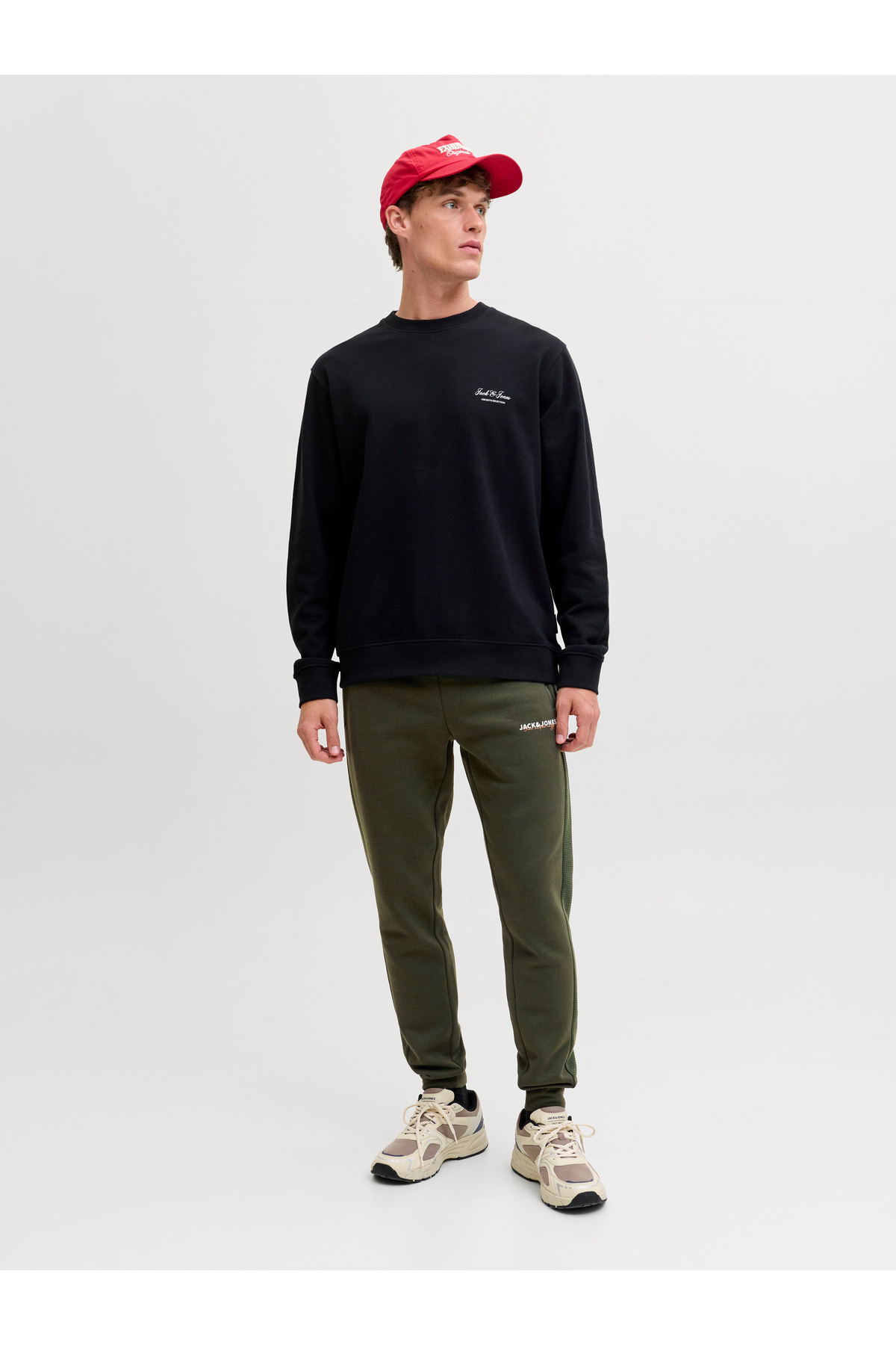 شلوار گرمکن ورزشی مردانه رنگارنگ فاق نرمال | جک اند جونز Jack & Jones TYC42A4926829BB18ACC9D000 - تصویر 6