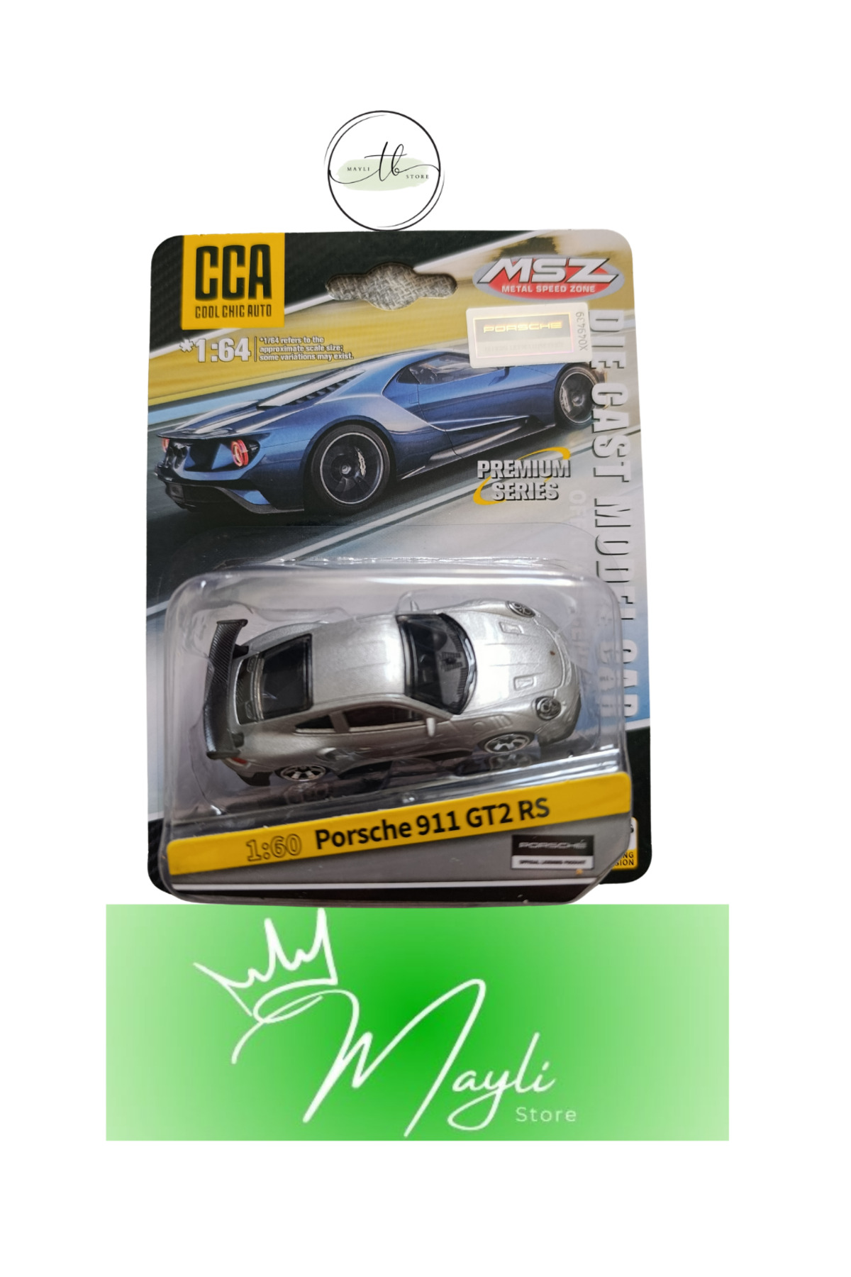 CCA 1/60 Porsche 911 GT2 RS 1/64 - Fiyatı, Yorumları