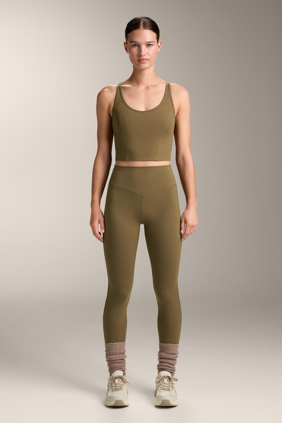 Oysho  Evermove yüksek belli bilek hizasında tayt - Görsel 2