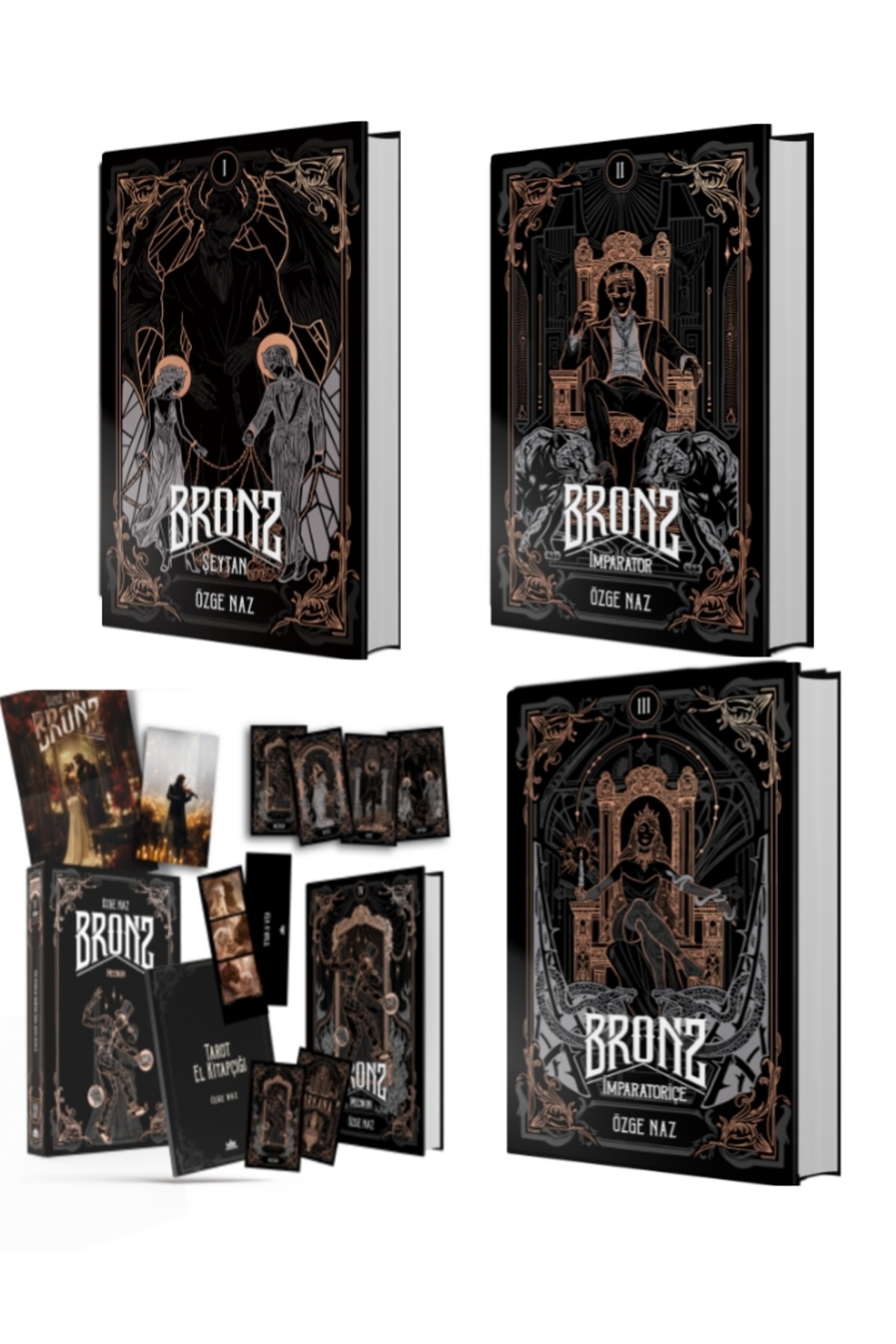 Guardian Kitap Bronz 1, 2, 3, 4 Ciltli 4. Kitap Kutulu Özge Naz