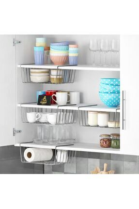 Kitchen Smile Paslanmaz Dolap İçi Ve Havlupanlık Düzenleyici 1 Adet
