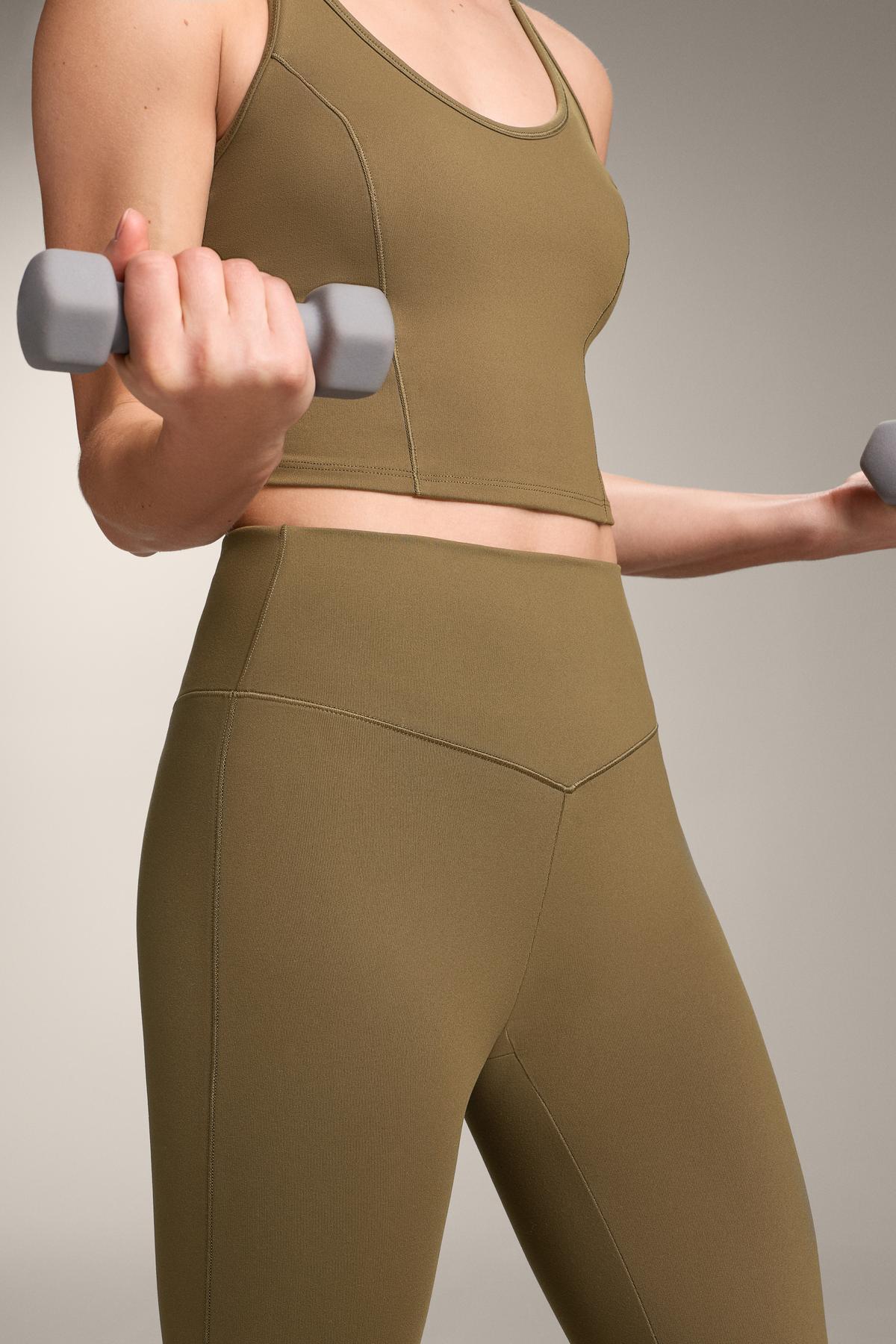 Oysho  Evermove yüksek belli bilek hizasında tayt - Görsel 4