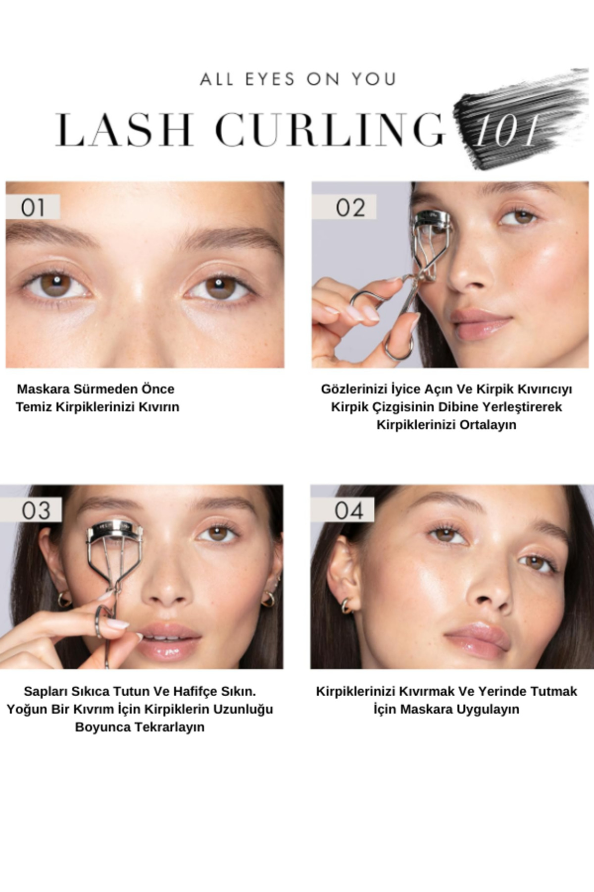 Kirpik Kıvırıcı & Kirpik Makası - Magic Series Pro Eyelash Curler Maskara Rimel Eyeliner Öncesi Doğal Kıvrık Kirpik — خاکستری GriKirpikKıvırıcı — تصویر 2 از 6