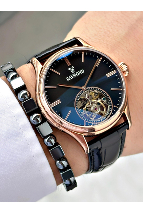 Raymond Diplomat Klips Otomatik Mekanizma Erkek Kol Saati