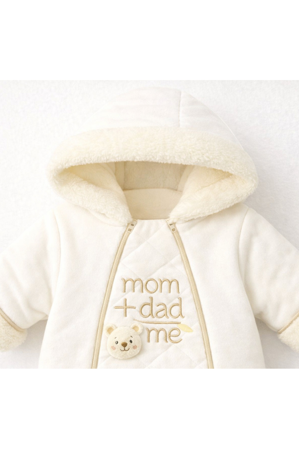 Kardeşler Bebe Welsoft Pelüş Astronot Bebek Tulum fotoğrafı 2 (önizleme)