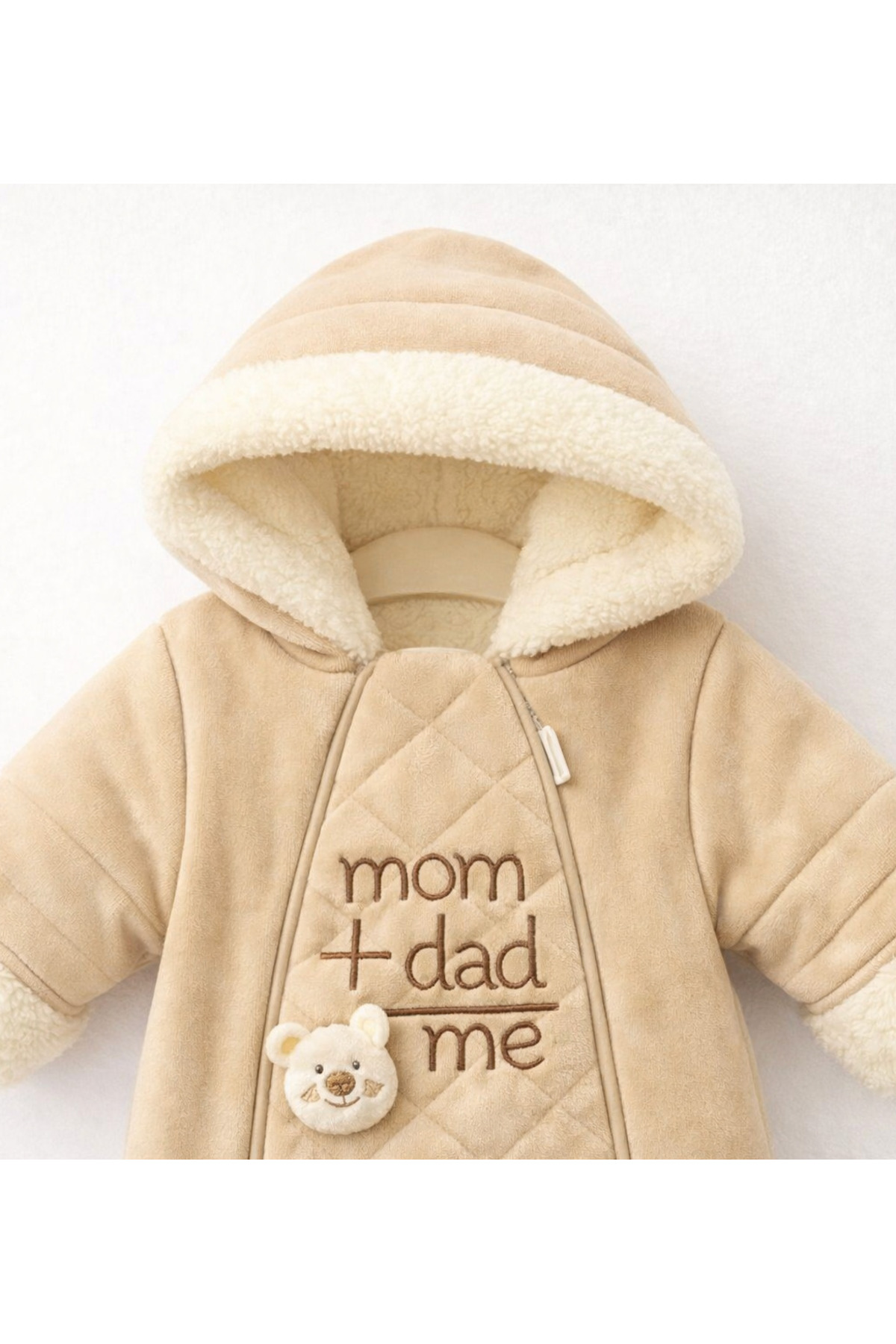 Kardeşler Bebe Welsoft Pelüş Astronot Bebek Tulum fotoğrafı 2 (önizleme)