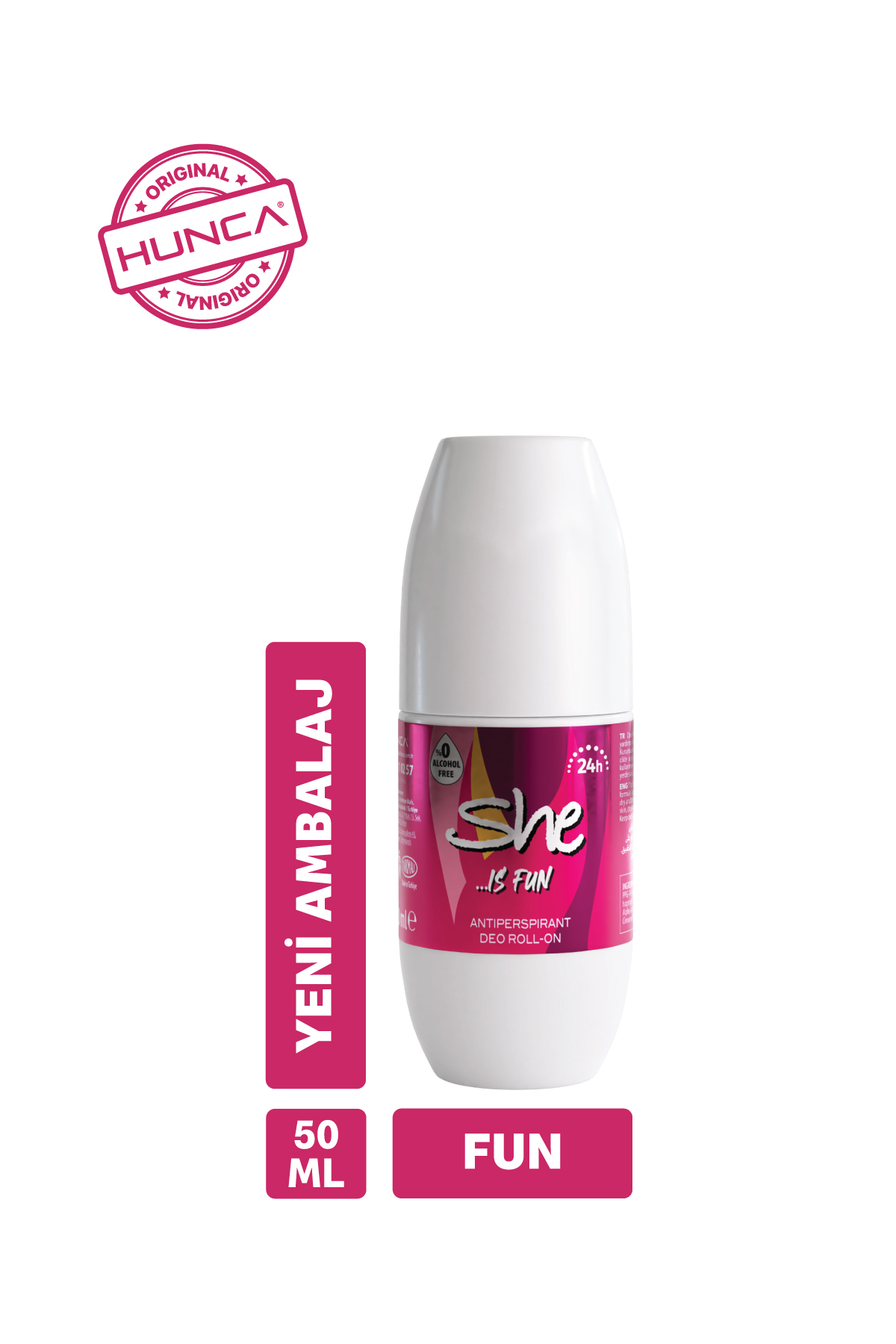 Fun Kadın Kişisel Bakım Seti ( Parfüm + Body Mist + Deodorant + Roll On ) — FunKBS — تصویر 6 از 6