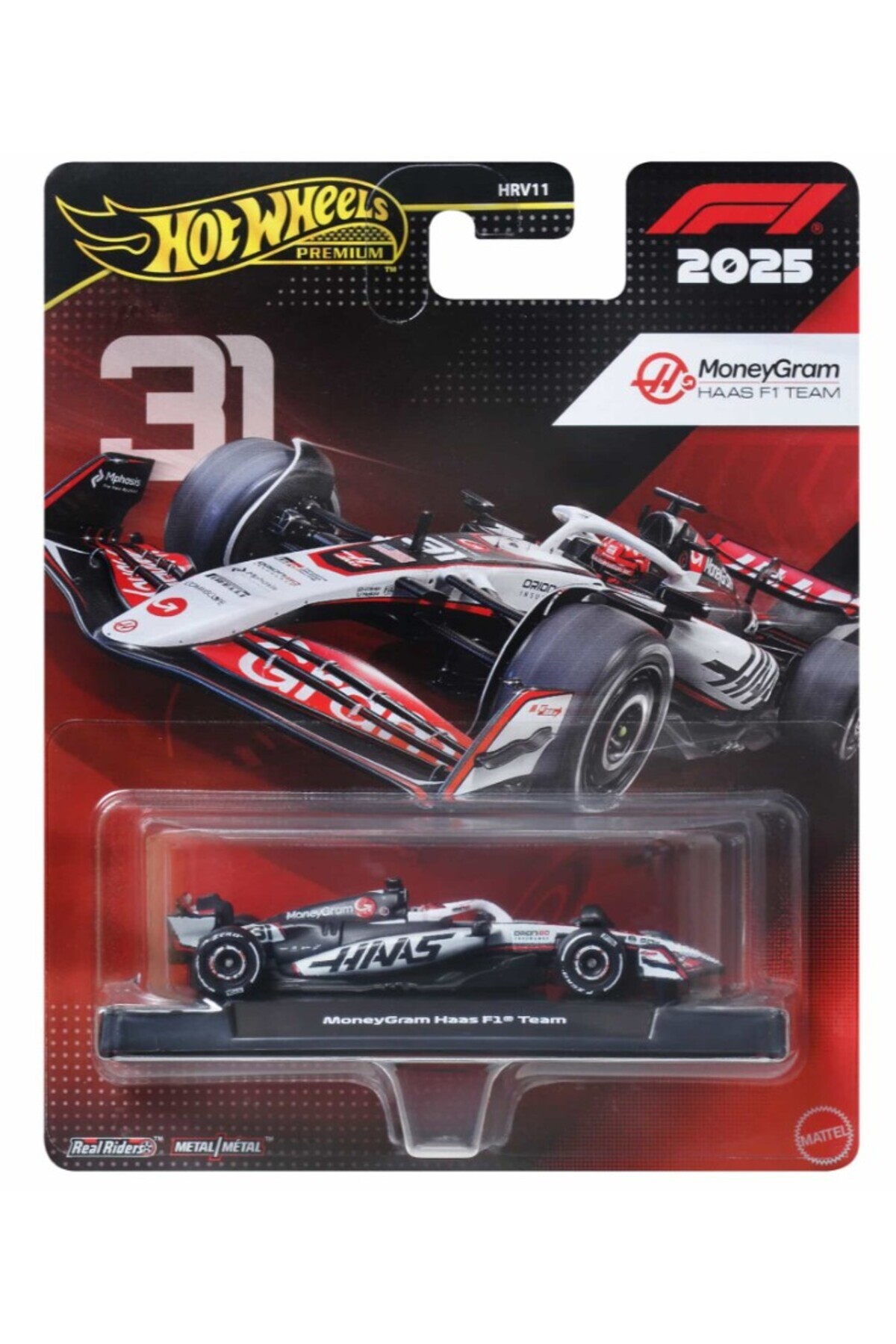 HOT WHEELS hwl formula1 2025 haas numara 31 model araç - Fiyatı