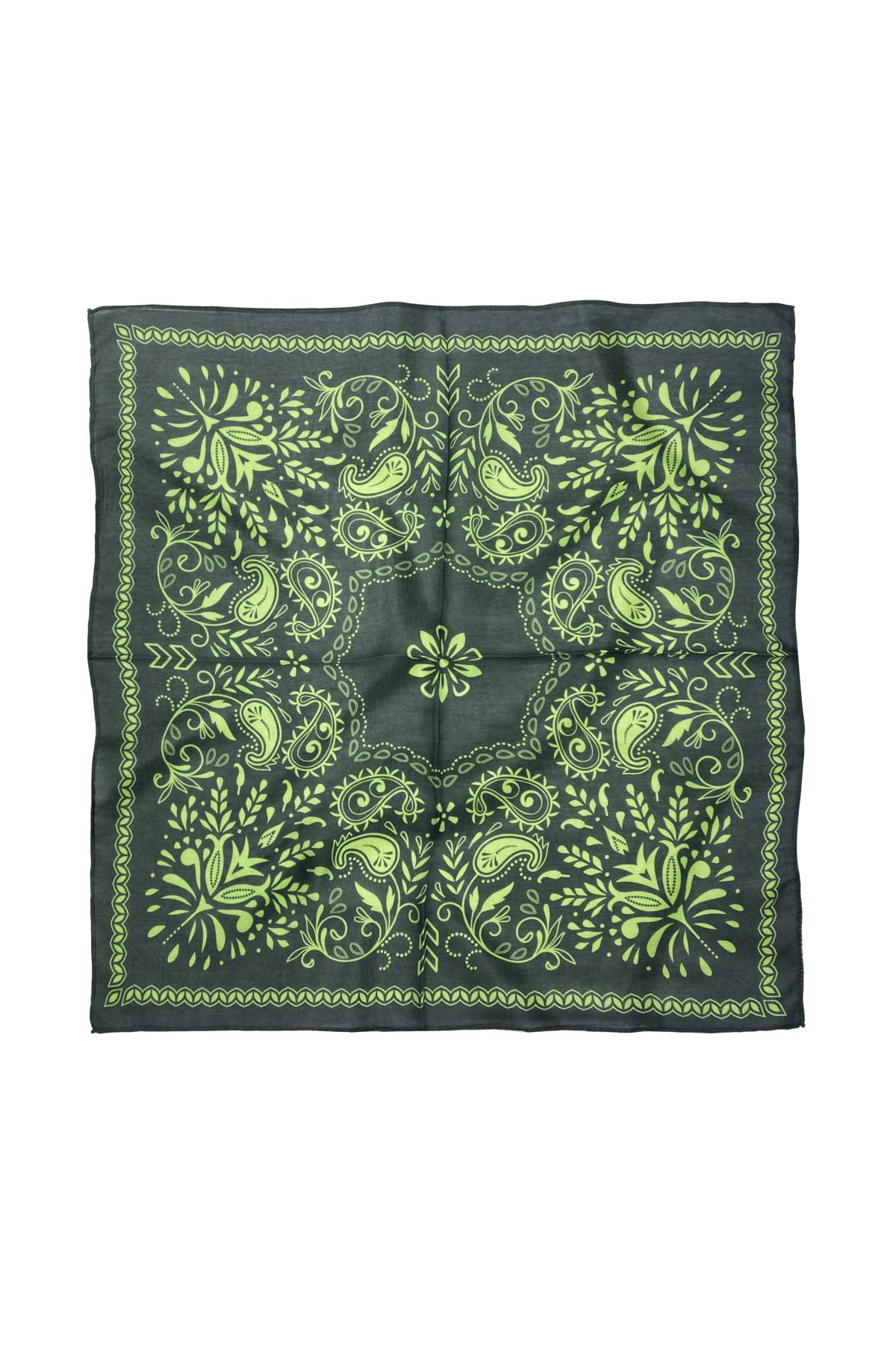Cotton Polyester Ethnic Shawl Patterned Scarf / Bandana 60x60cm